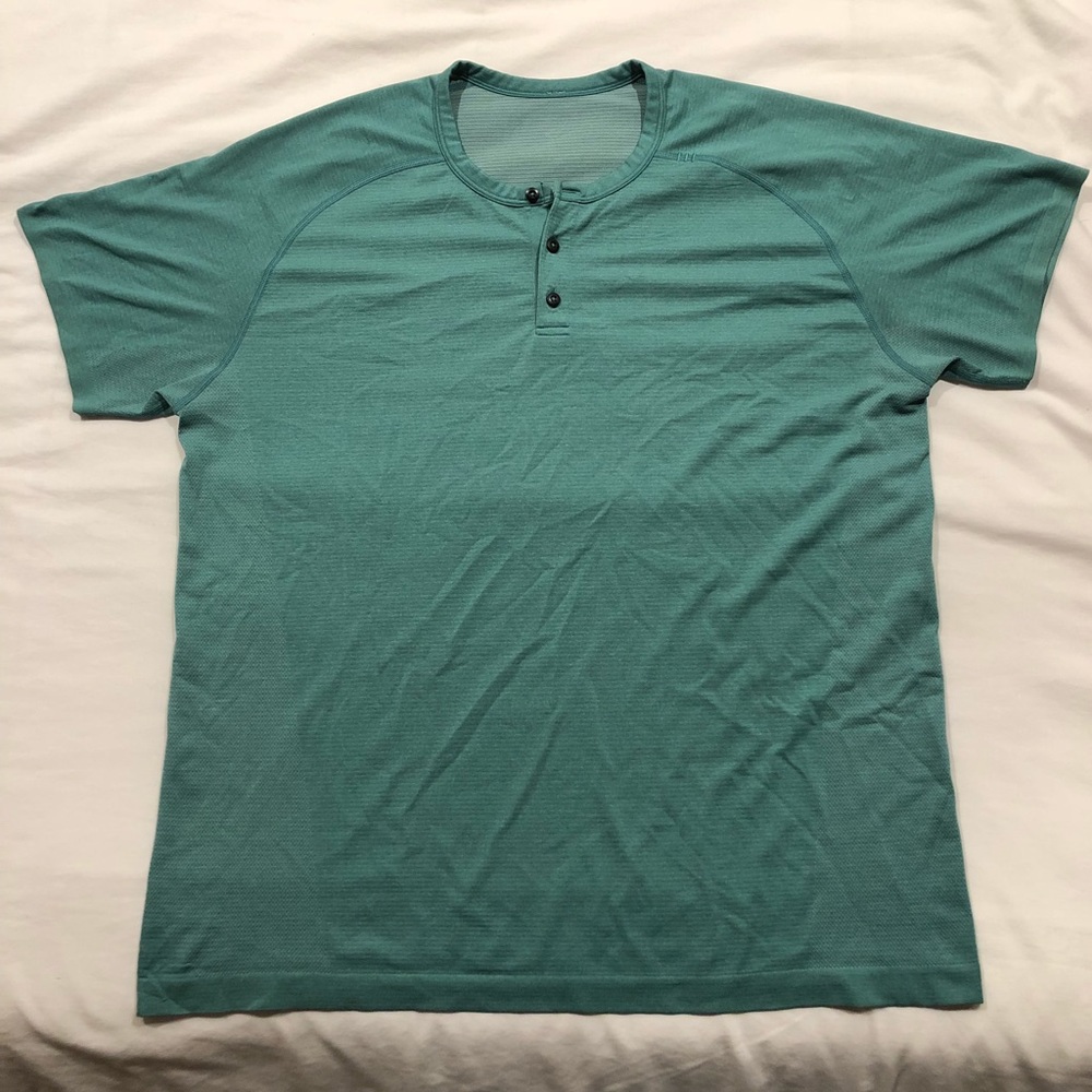 Lululemon Metal Vent Tech SS Henley XXL